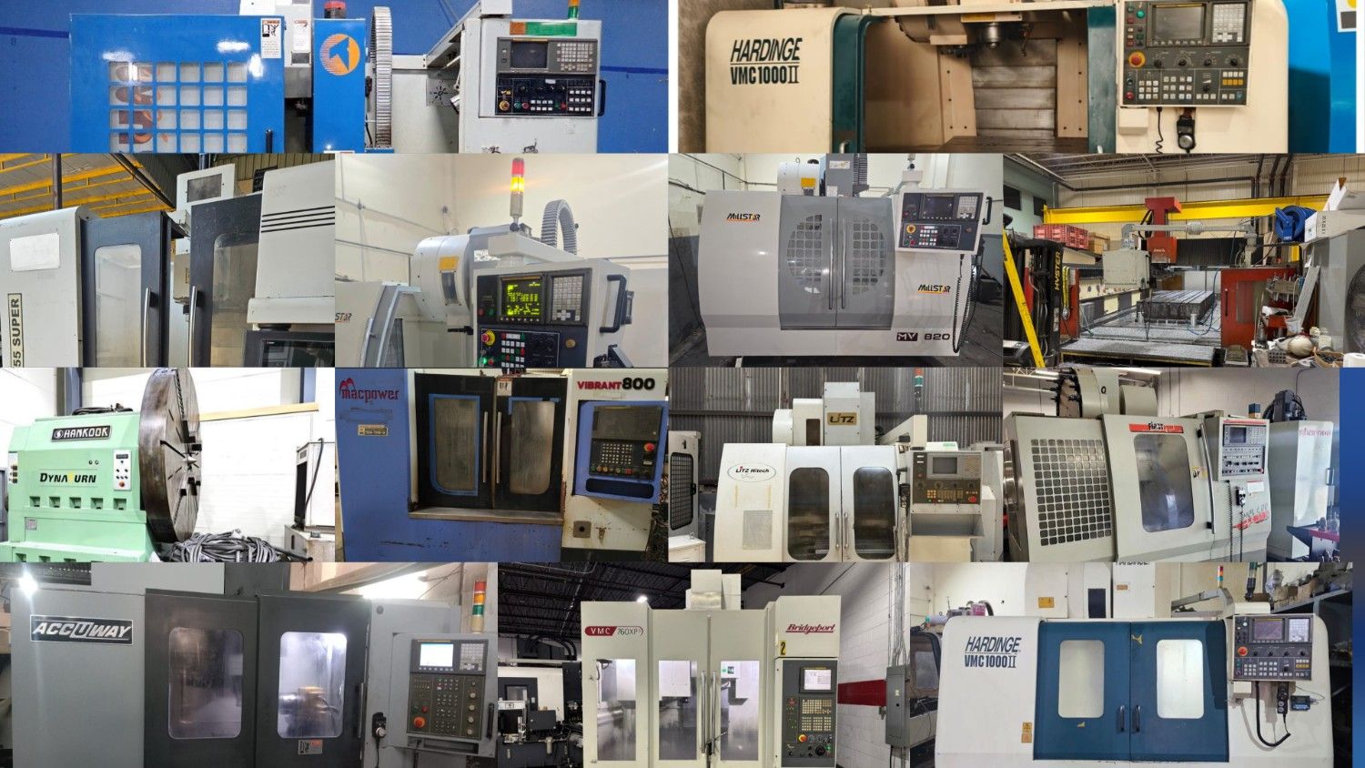 Available Machines